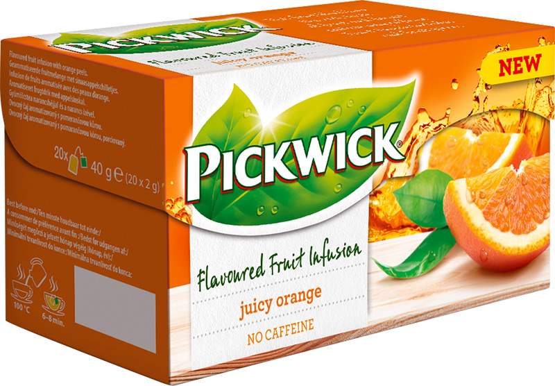 Čaj Pickwick pomeranč / 20 sáčků