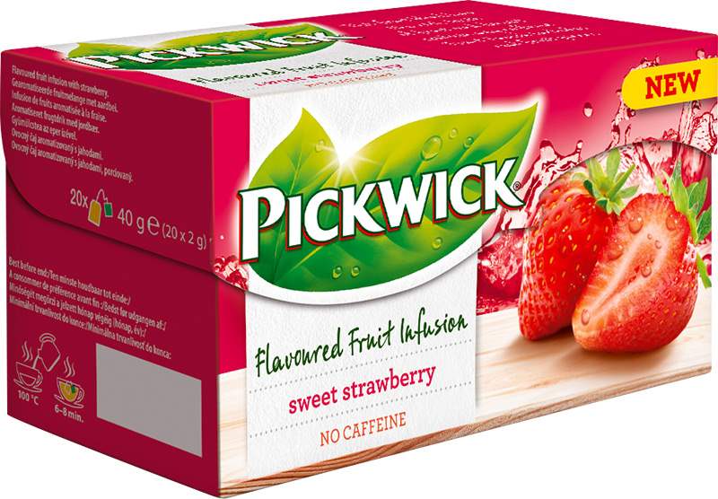 Čaj Pickwick jahoda / 20 sáčků