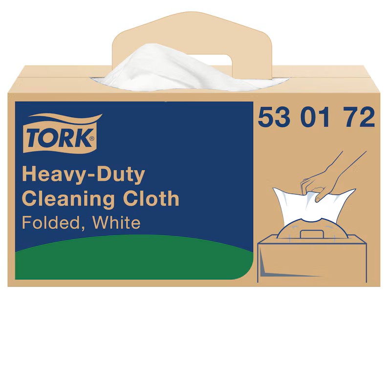 Tork Heavy-Duty utěrka bílá z netkané textilie W7 530172 ( 41,5 x 35,5 cm) 180ks