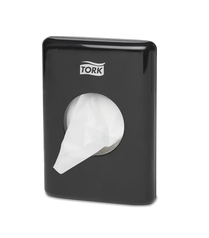 Tork zásobník na hygienické sáčky černý 566008