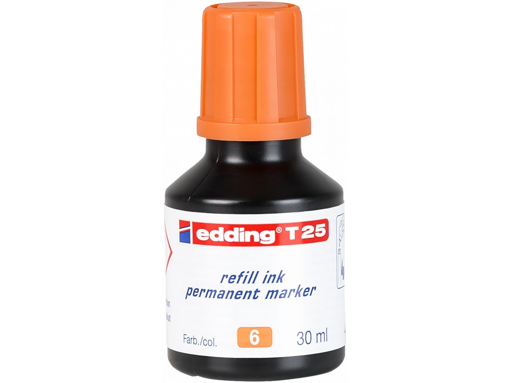 Inkoust edding-T25 oranžový permanentní