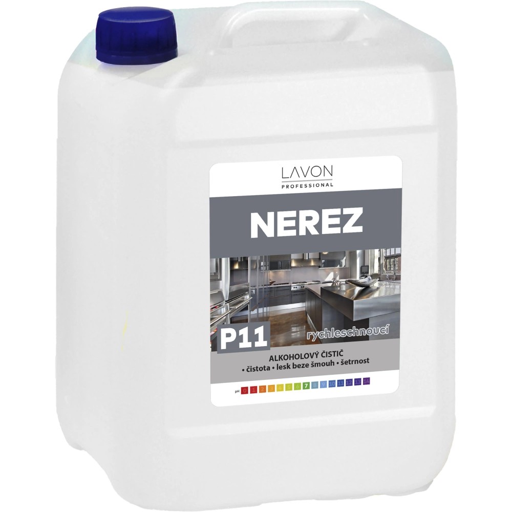 Lavon čistič na nerez alkoholový P11, 5l