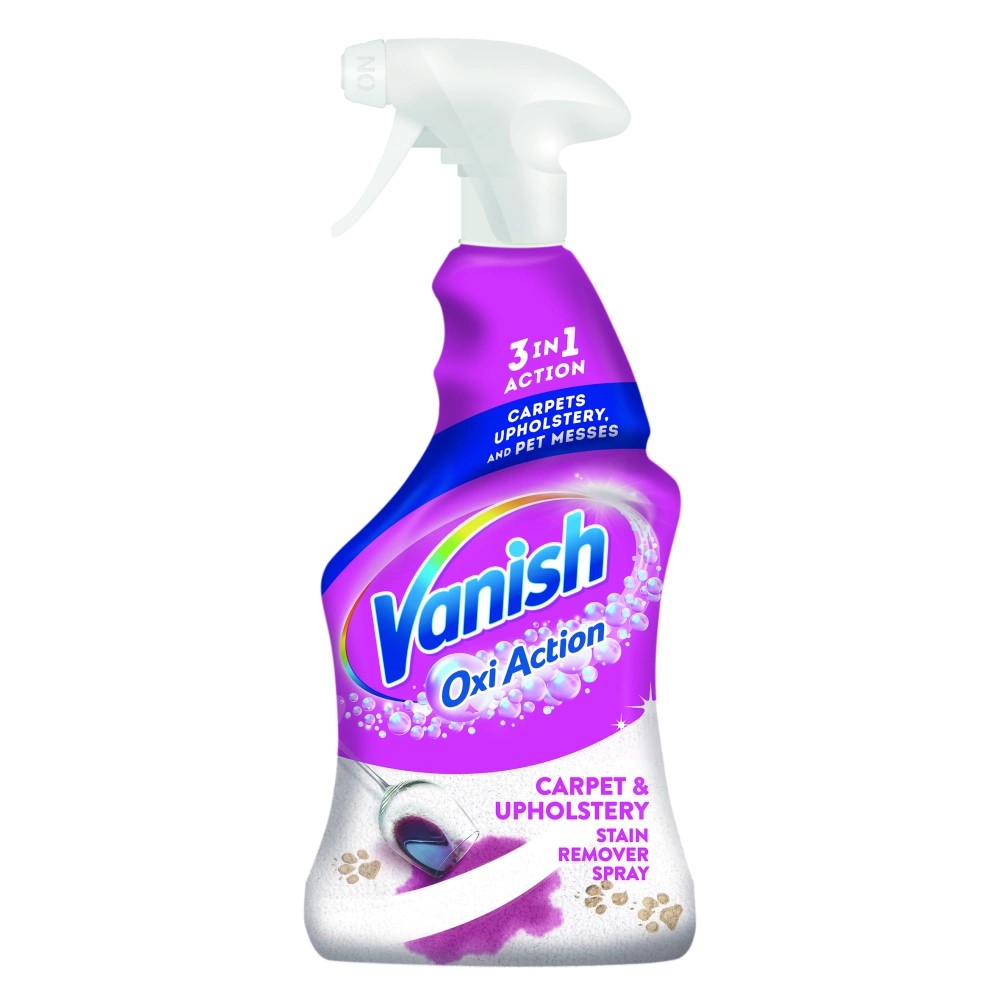 Vanish Oxi Action sprej na čištění koberců, čalounění a odstraňovač skvrn, 500 ml