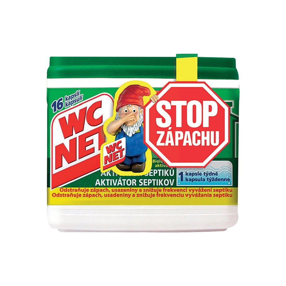 WC NET aktivátor septiků 16 ks