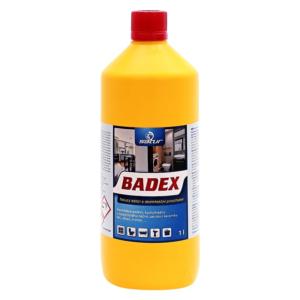 Satur Badex dezinfekční chlórový prostředek 1 l (jako SAVO)