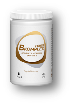 B komplex Forte, 45 tablet, Komplex 8 vitaminů skupiny B