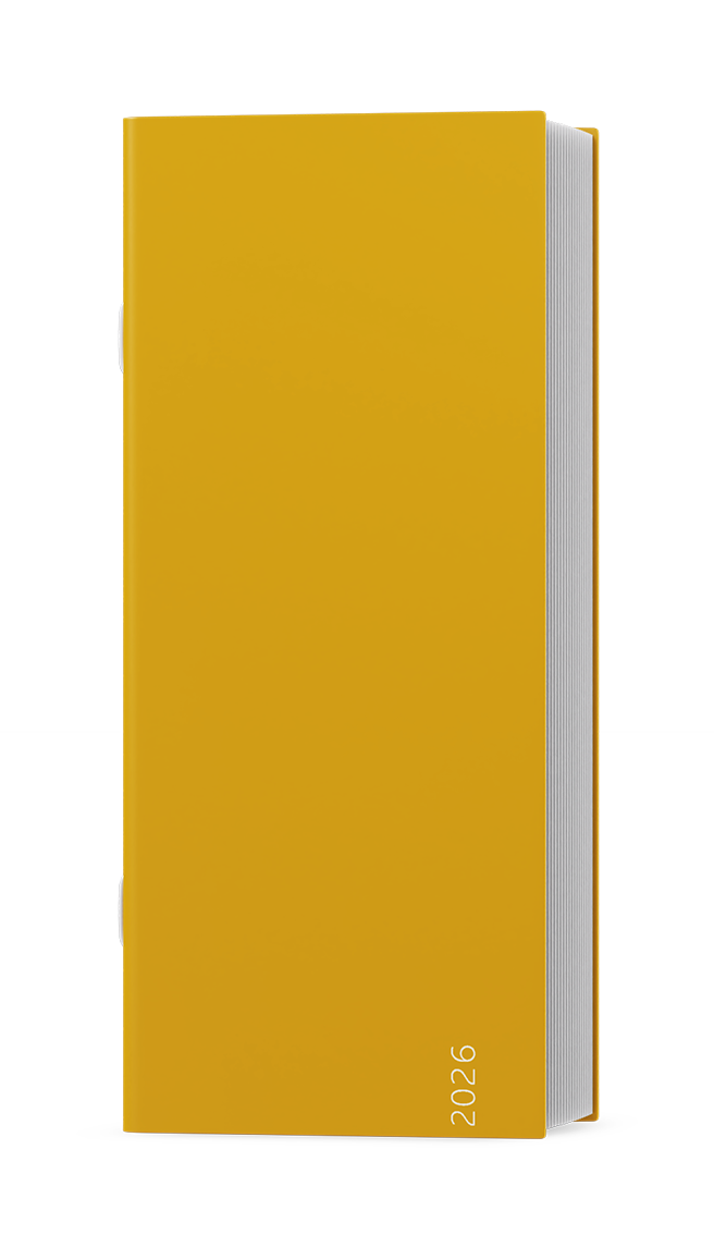 Diář měsíční Božka Color okrová
