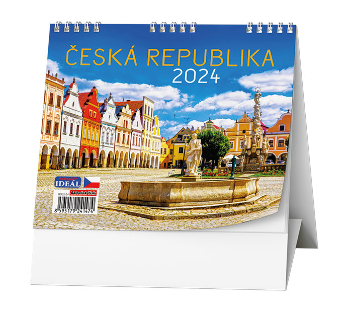 Kalendář stolní Ideál Česká republika
