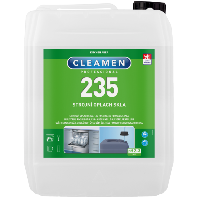 Cleamen 235 strojní oplach nádobí 5 kg (dříve Krystal)