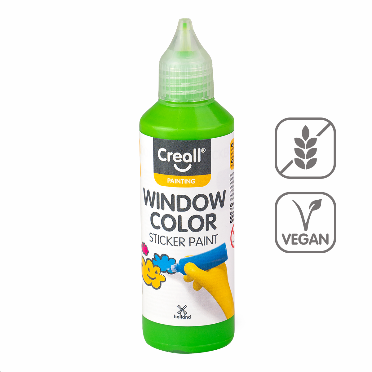 Creall barva na sklo Window color, 80 ml, světle zelená
