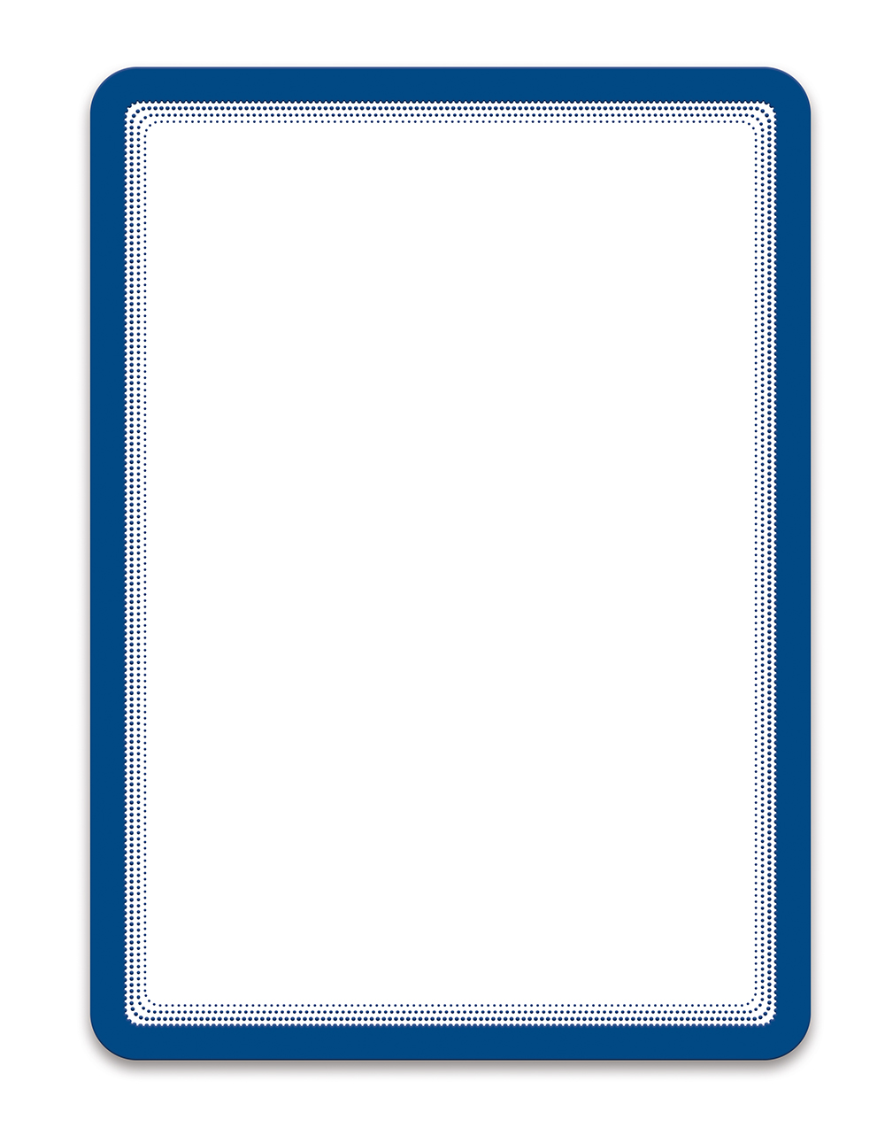 Tarifold Magneto - samolepicí rámeček, A4, modrý - 2 ks