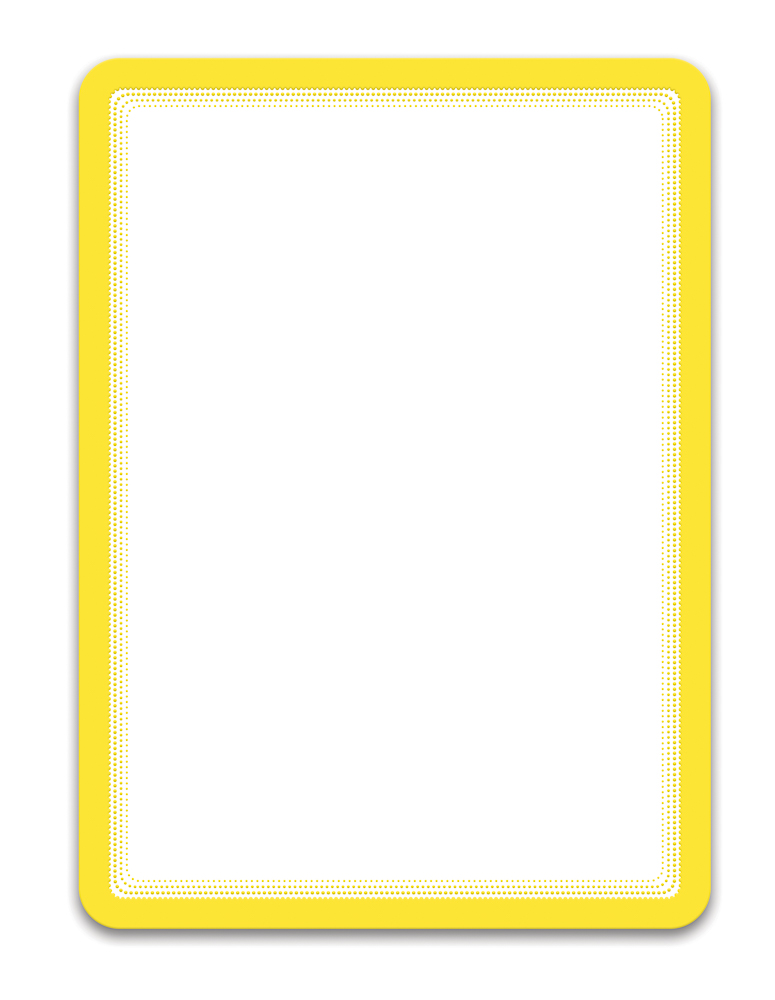 Tarifold Magneto Solo - magnetický rámeček, A4, žlutý - 2 ks