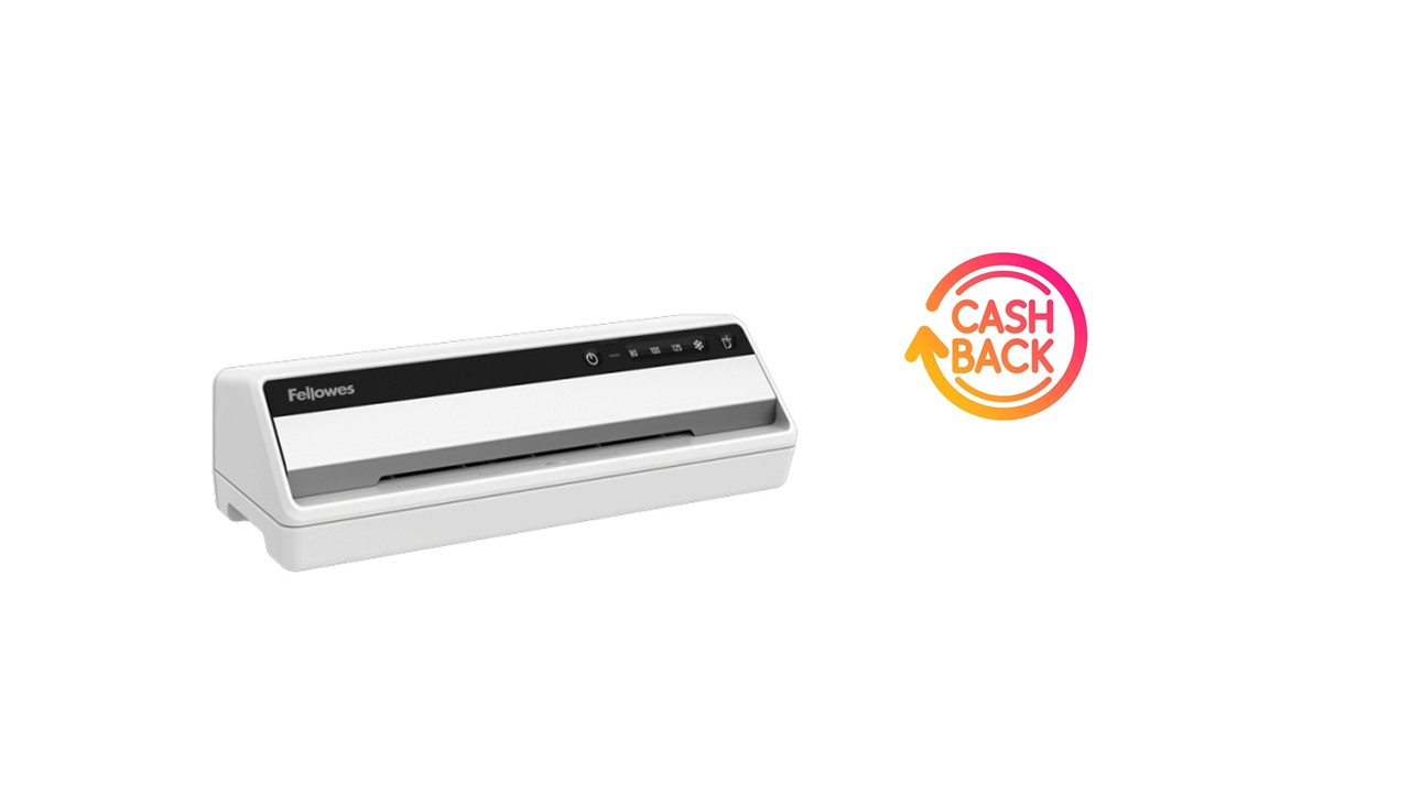 Laminátor Fellowes SATURN3i A4 + cash back 250 Kč