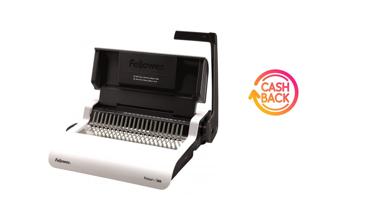 Vazač kroužkový Fellowes PULSAR+ + cash back 500 Kč