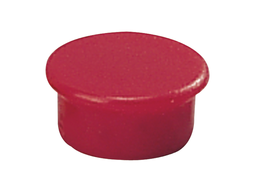 Dahle magnet plánovací, Ø 13 mm, 1 N, červený - 10 ks