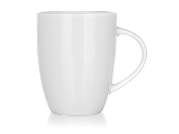 Hrnek na kávu a čaj porcelánový Economic bílý 32 cl sada 6ks