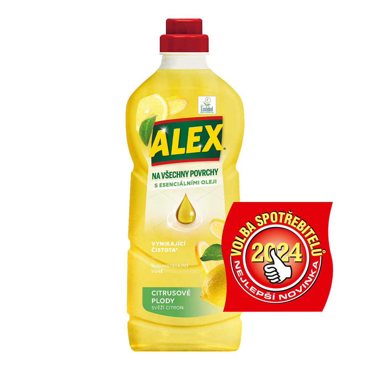 ALEX - čistič na všechny povrchy, 1 l, citrusy