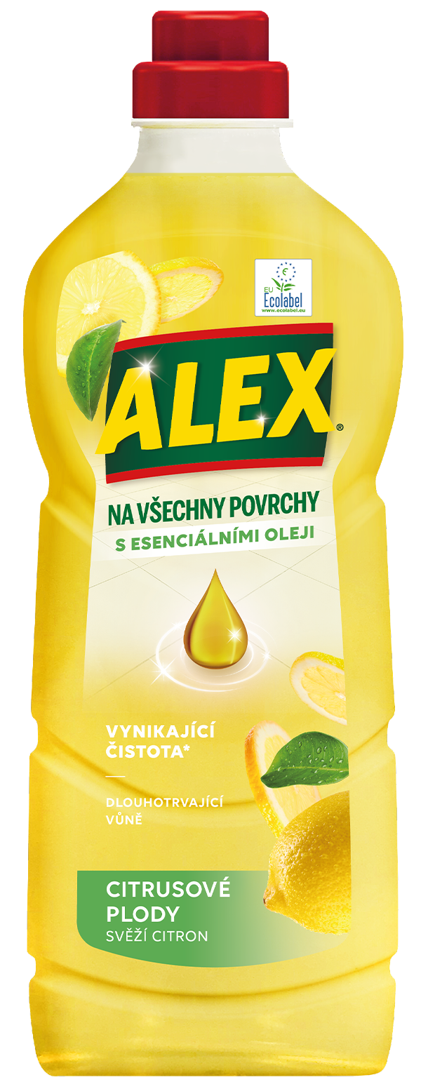 ALEX - čistič na všechny povrchy, 1 l, citrusy