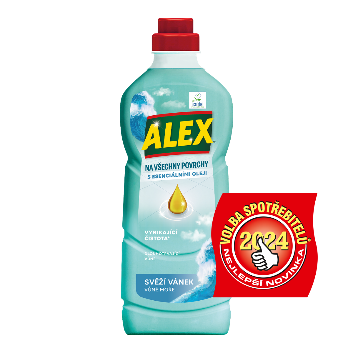 ALEX - čistič na všechny povrchy, 1 l, svěží vánek