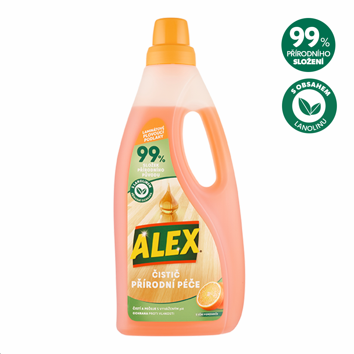ALEX čistič extra péče a ochrana na laminát 750ml