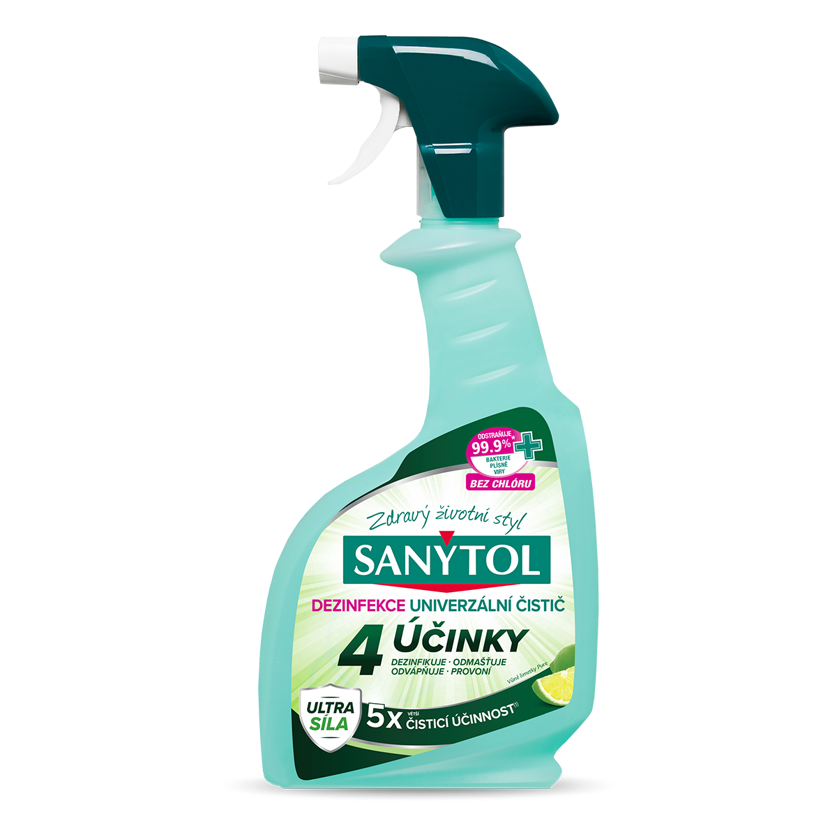 Sanytol univerzální čistič 4 účinky 500ml