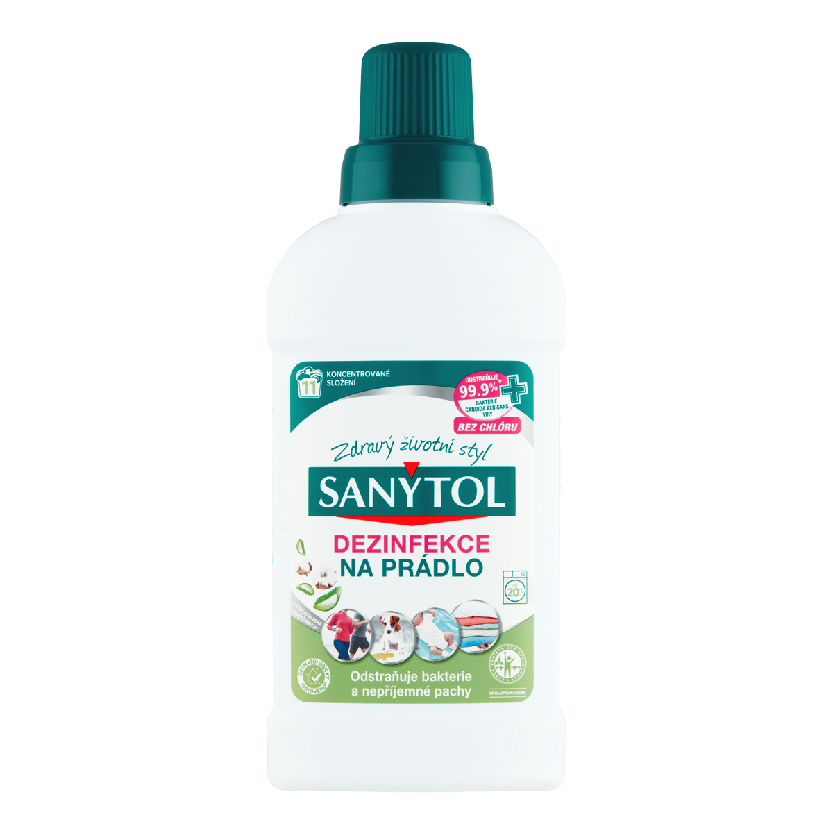 Sanytol dezinfekce na prádlo, aloe vera, 500ml