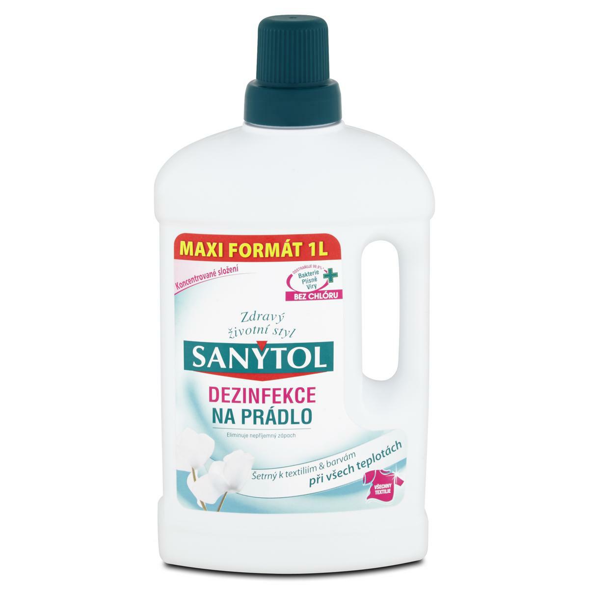 Sanytol dezinfekce na prádlo s vůní bílých květů 1000ml