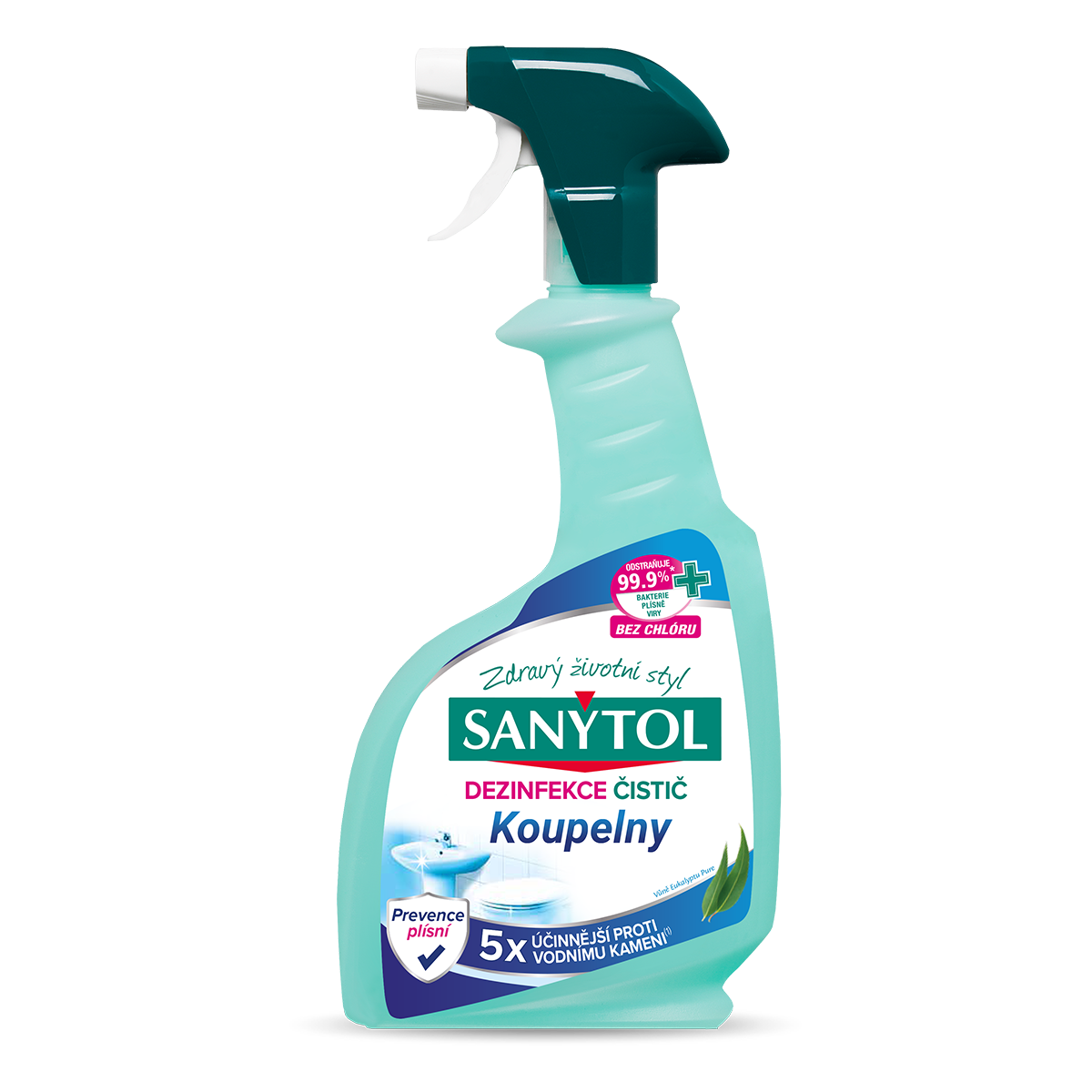 Sanytol dezinfekce a čistič proti vodnímu kameni - koupelny 500 ml