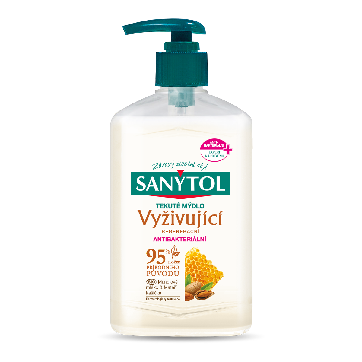 Sanytol antibakteriální mýdlo vyživující 250ml