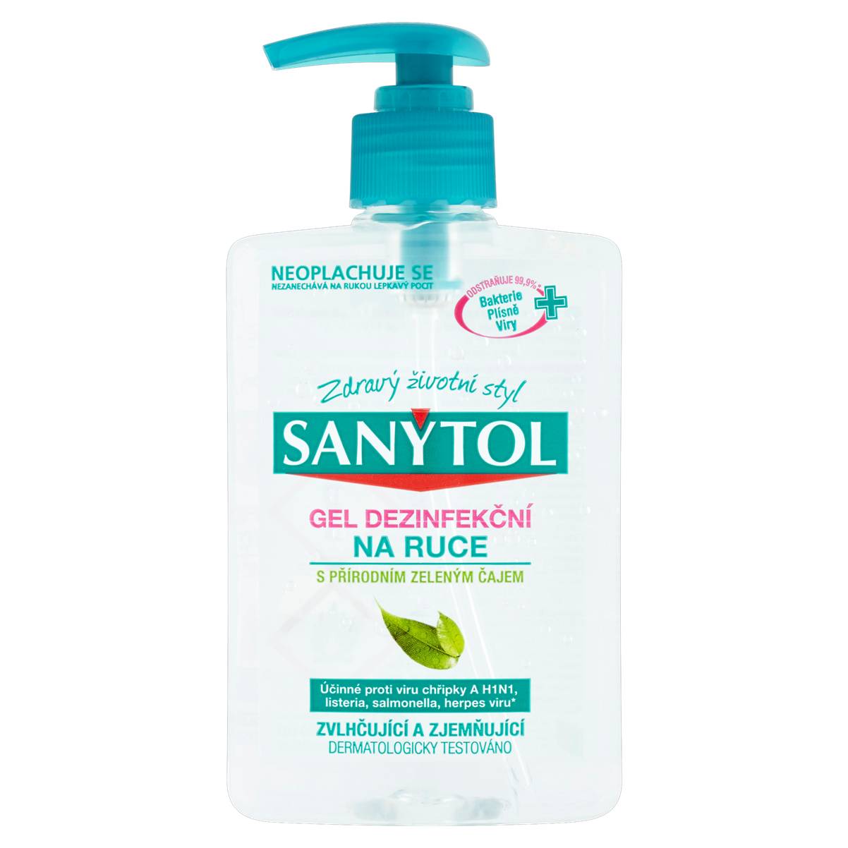 Sanytol dezinfekční bez-oplachový gel na ruce 250 ml