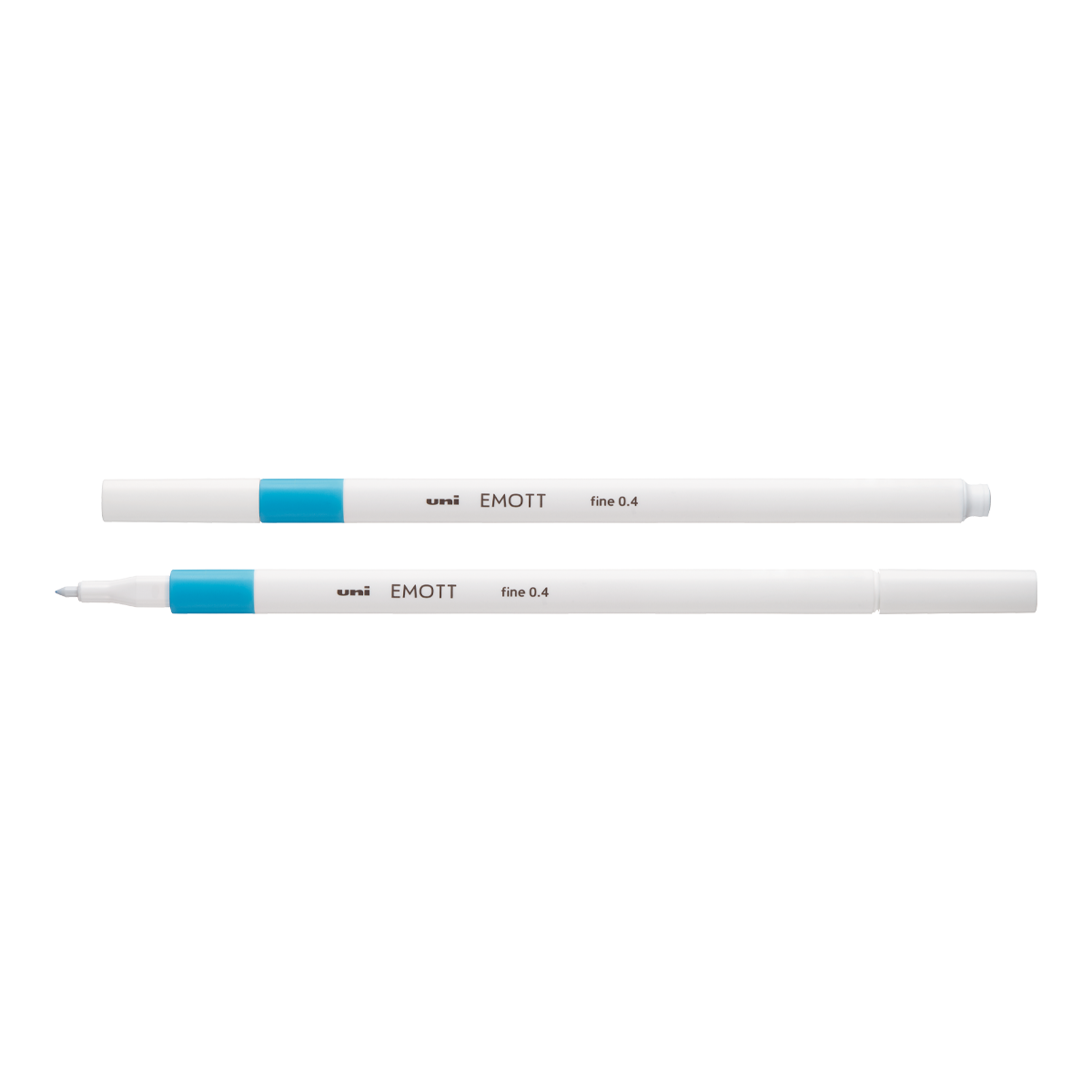 UNI EMOTT fine liner 0,4mm světle modrý