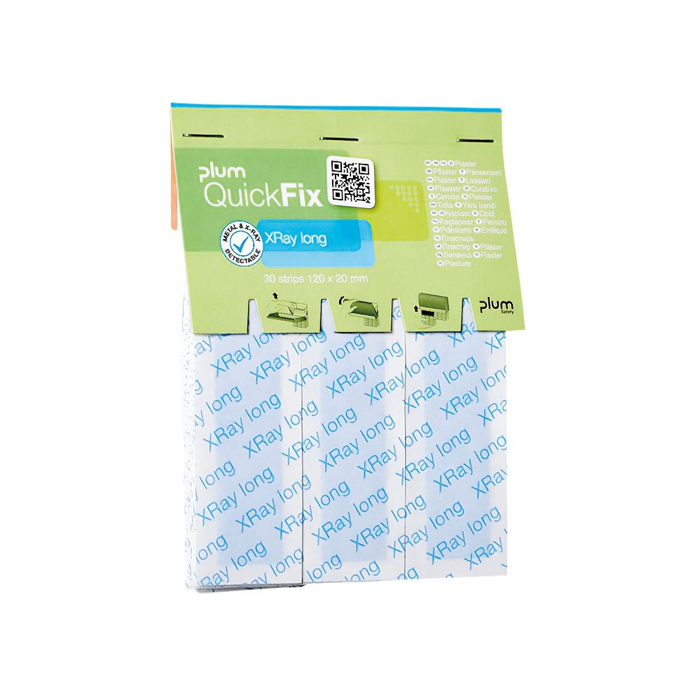 Náplasti do zásobníku 30 ks QuickFix voděodolné 20x120 mm