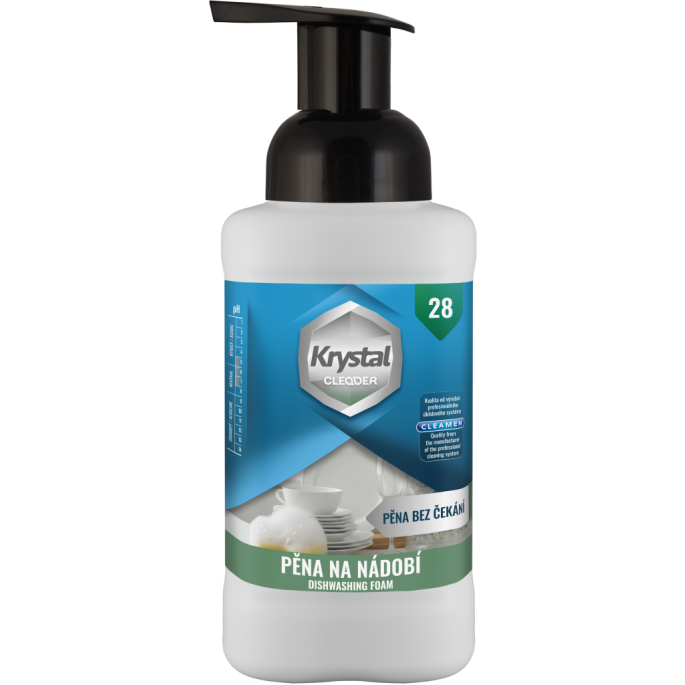 D Krystal pěna na nádobí 400 ml