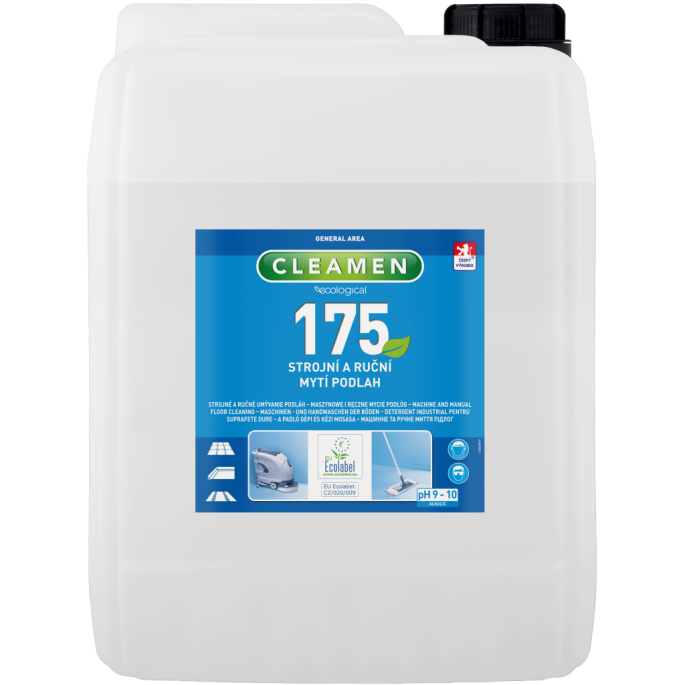 CLEAMEN 175 strojní a ruční mytí podlah 10l Ecolabel
