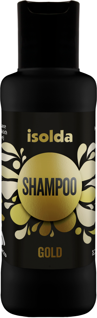 Isolda GOLD vlasový šampon pro muže i ženy 75ml