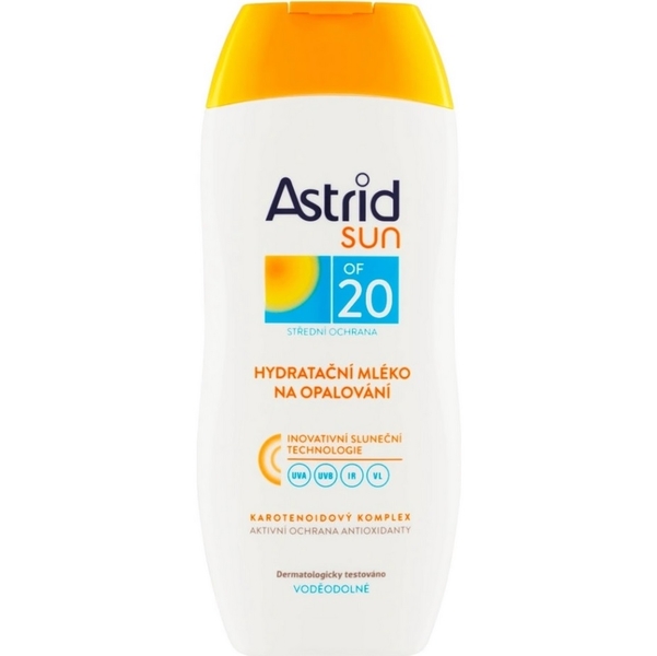 Astrid krém/mléko na opalování SUN F20 200ml