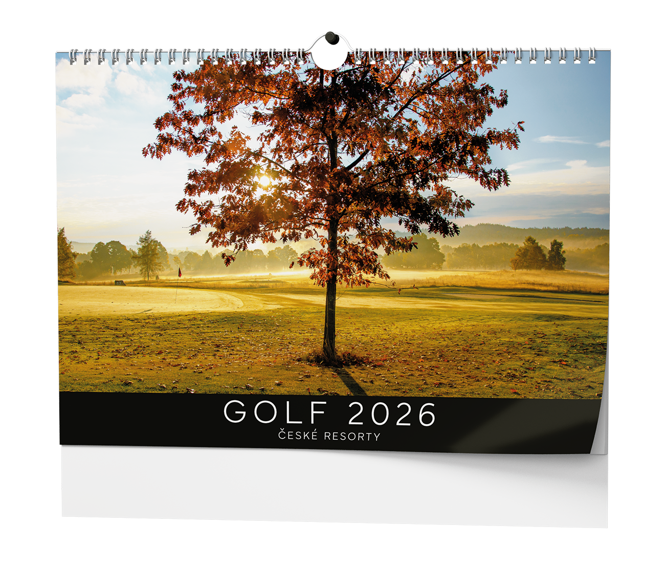 Kalendář nástěnný A3 Golf - české resorty