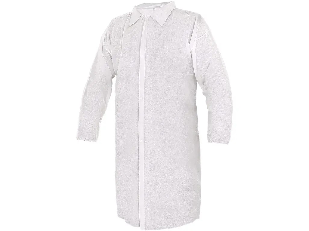 Plášť pro návštěvy z netkané textilie (UNI velikost XL)