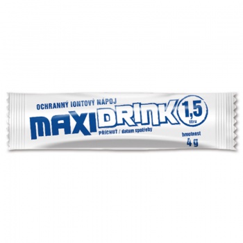 Ochranný iontový nápoj MAXIDRINK 4g (1,5l nápoj) mix 5 příchutí, lepší imunita
