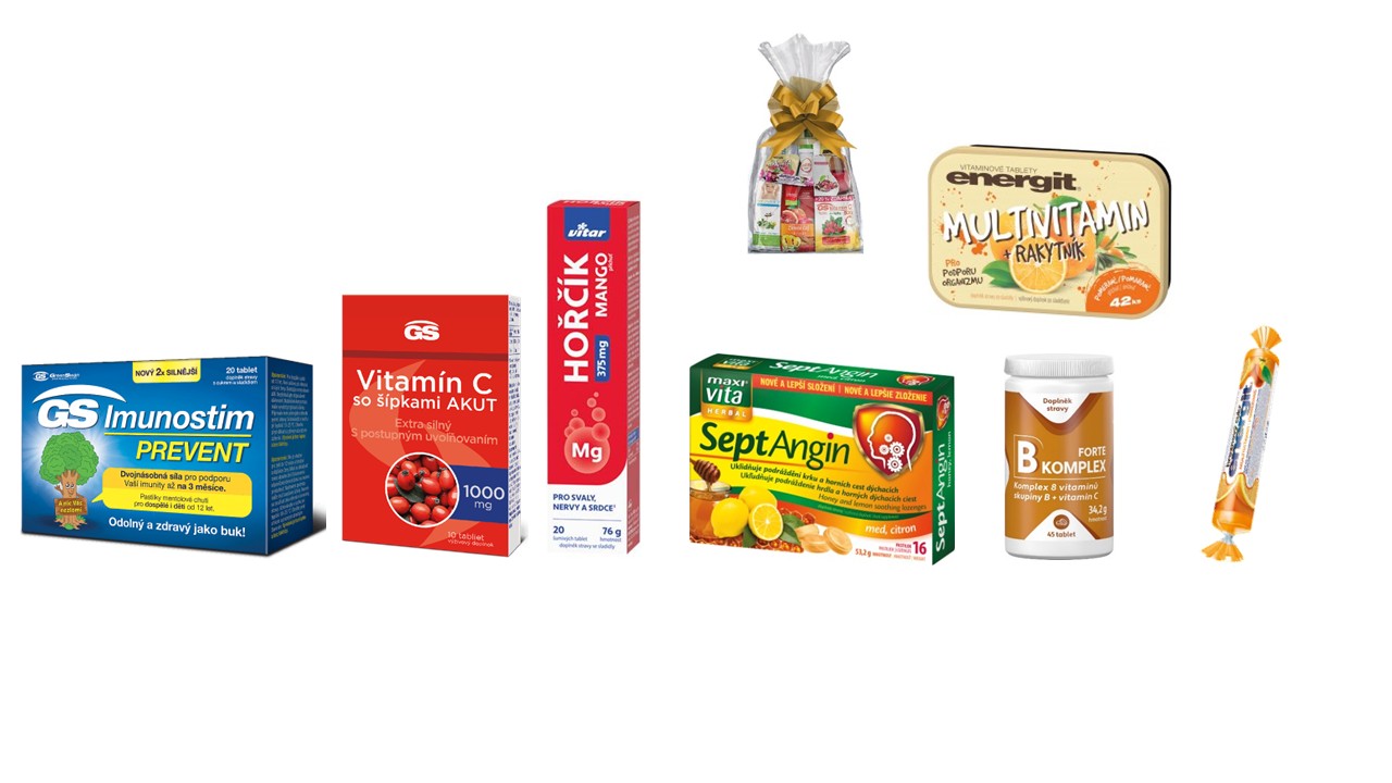 Vitamínový balíček č.6 podzim-zima 25/26 dárkové balení