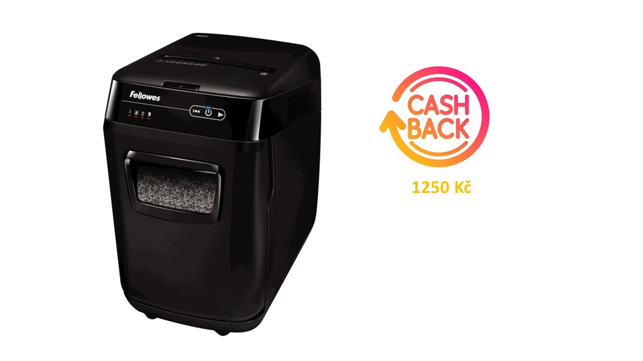 Skartovač Fellowes AutoMax 200 C + cashback 1250 Kč
