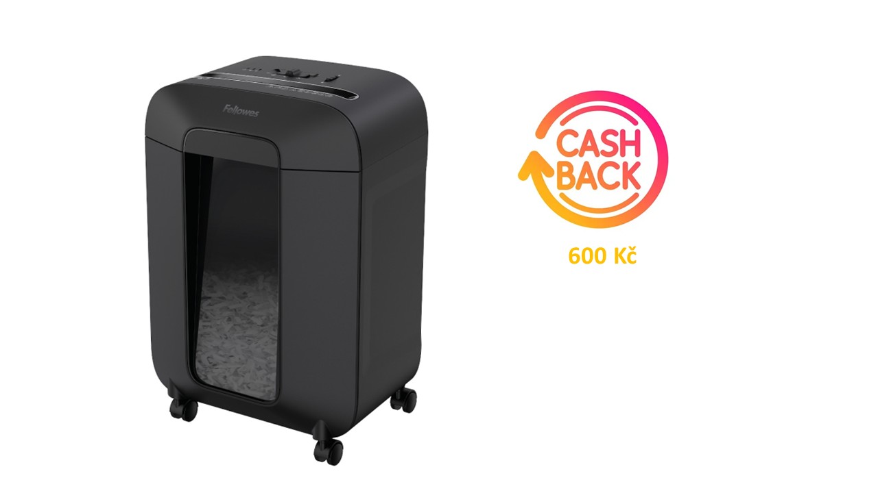 Skartovač Fellowes LX 85 + cashback 600 Kč